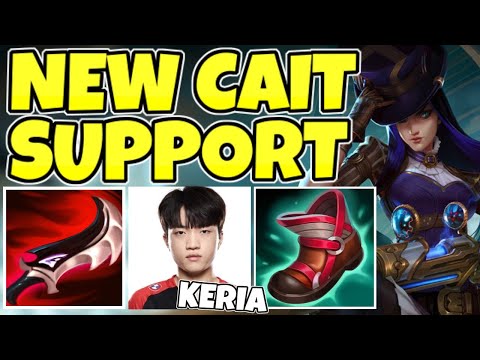 T1 Keria just invented a new Caitlyn Support strat... and it's GENIUS