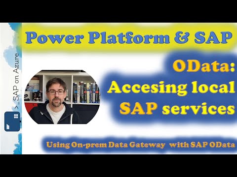 Power Platform + SAP: Accessing local SAP services via the on-prem data gateway