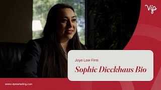 Joye Law Firm | Sophie Dieckhaus Attorney Bio | Law Firm Marketing Company | VIP Marketing
