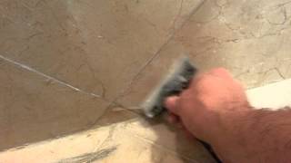 Marble Cleaning and Soap Scum Removal - Marble shower polishing