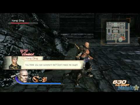 Dynasty Warriors 7 - Wei Mission 09 - Battle of Wan Castle Part 1 - Part 03