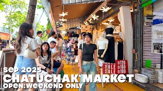 Download the video "Chatuchak Weekend Market / Popular Weekend Market for Tourists – September 2025"