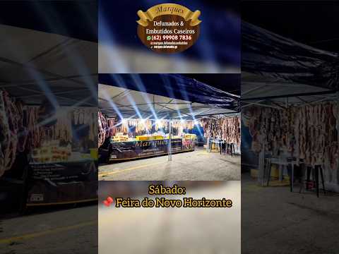 Sábado, 11/04/26. Feira do Novo Horizonte em Goiânia-Goiás