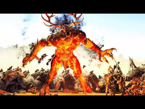 BEASTMEN vs VAMPIRE COAST - TotalWar Warhammer 3