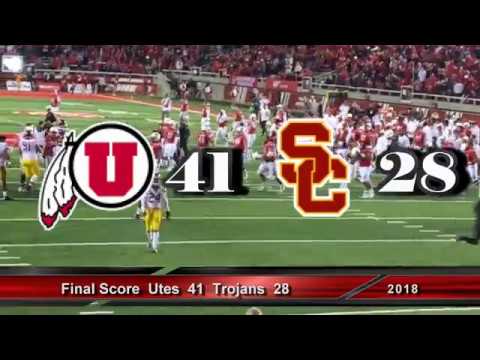 Utah Utes vs. Usc Trojans * 10-20-18 * Utah Vs USC Trojans * Utah vs USC
