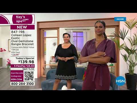HSN | Colleen Lopez Gemstone Jewelry 08.08.2023 - 04 AM