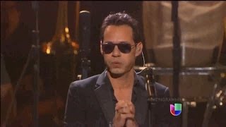 Marc Anthony Vivir Mi Vida Latin Grammy 2013