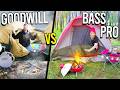 Bass Pro Shops VS Thrift Store Survival Shelters