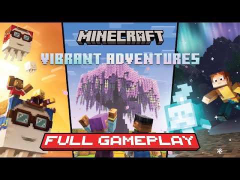 Vibrant Adventures - Full Gameplay | Minecraft Bedrock Map