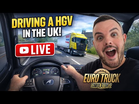 Driving a HGV in the UK | Euro Truck Simulator 2 LIVE!