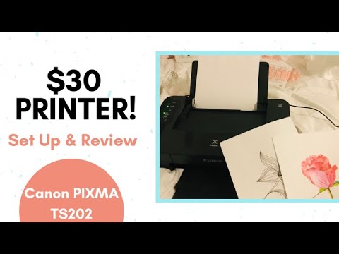 Thumbnail for Canon Printer | PIXMA TS202 | Set up