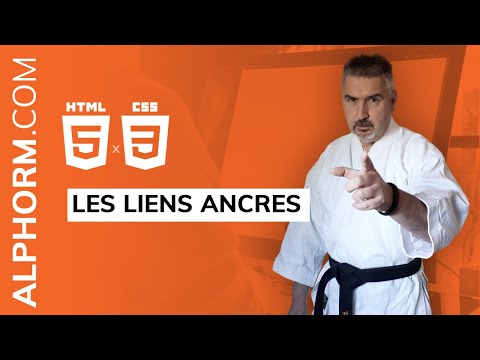 Ajouter un lien vers une Ancre dans une page HTML Tuto Vidéo