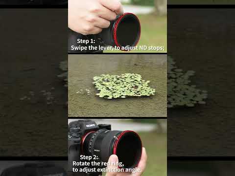 How to use Haida PROII CPL-VND 2 in 1 Filter in a proper way
