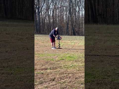 First use of my PRORUN auger