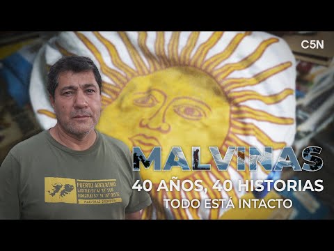 MALVINAS. 40 AÑOS, 40 HISTORIAS. TODO está INTACTO