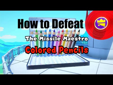 Paper Mario: The Origami King's Colored Pencils Boss Battle