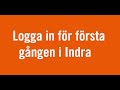 Logga In För Första Gången