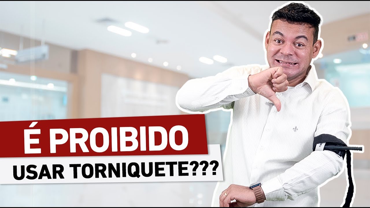 TORNIQUETE É PROIBIDO MESMO???