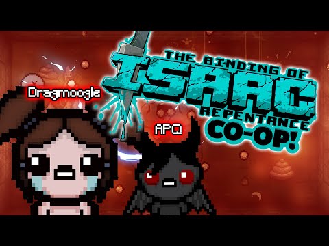 GETTING CARRIED IN CO-OP ISAAC! | The Binding of Isaac: Repentance (Co-op)