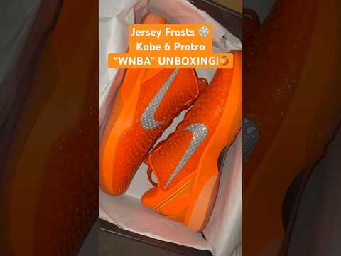 Jersey Frosts Kobe 6 Protro WNBA Unboxing!