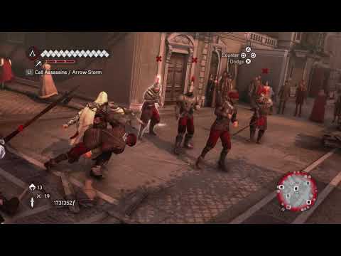 Assassin's Creed Brotherhood stylish combat