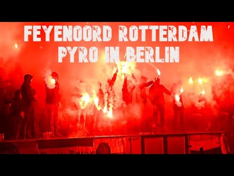 1. FC Union Berlin vs. Feyenoord Rotterdam vs. 04.11.2021 pyro ultra