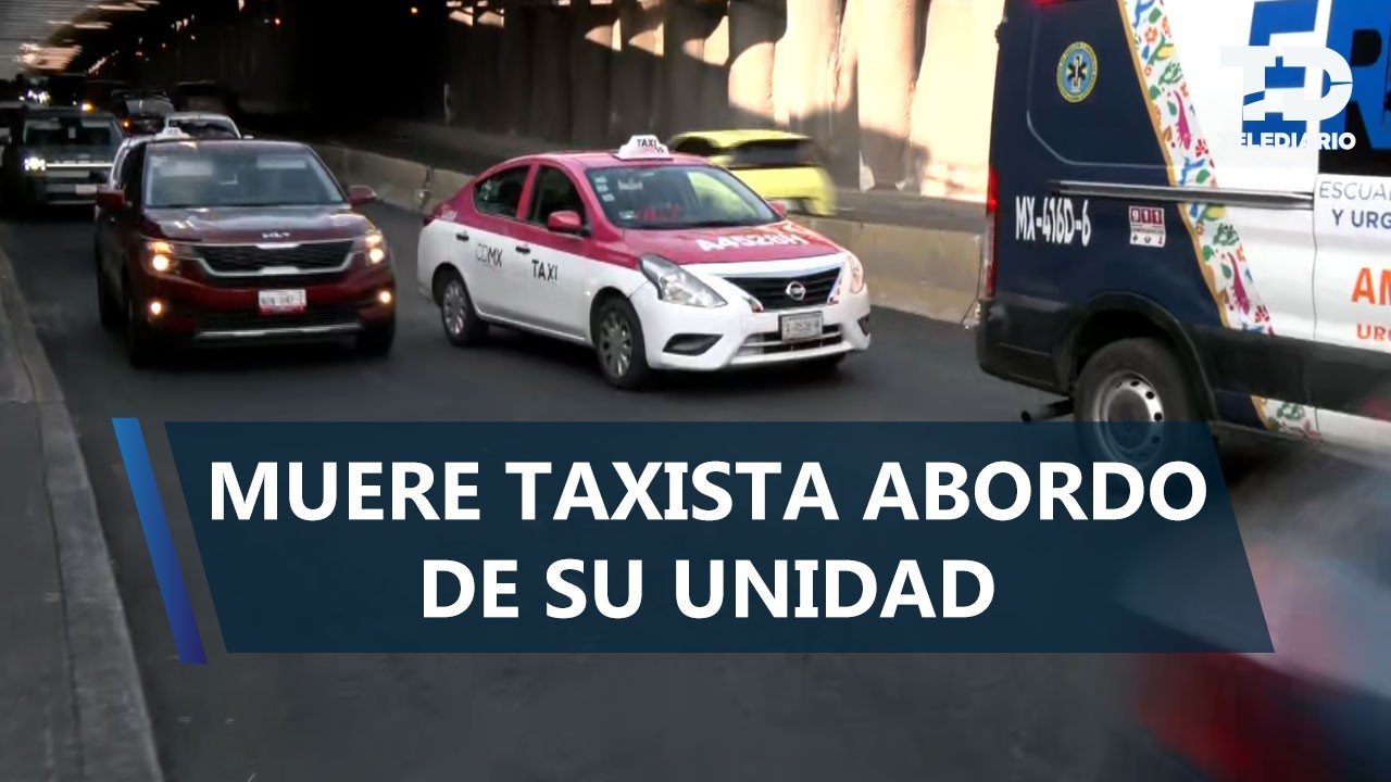 Taxista muere al interior de su auto cuando manejaba sobre calzada de las Águilas