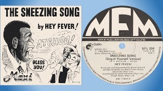 Hey Fever! - Sneezing song (sing-it-yourself version) (maxi single)