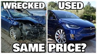 Why Buying a salvage Tesla model X doesn’t make any sense