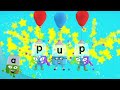 Alphablocks UP In The Air With Balloons Learn To Read Learning Blocks