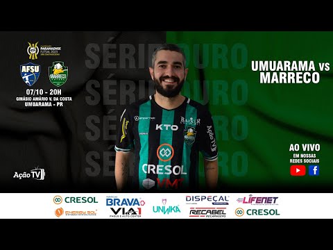 UMUARAMA X MARRECO - 2ª FASE - JOGO DE IDA - PARANAENSE SÉRIE OURO 2023