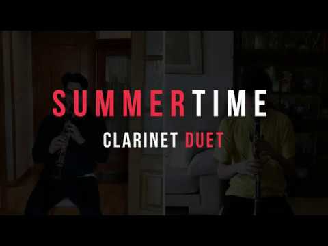 Summertime Clarinet Duet - Jazz Version