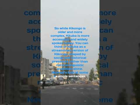 Kituba/Kikongo video