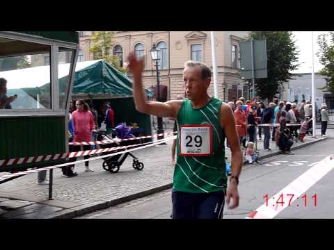 Norasjön Runt 2013 - Start, vid 6 km och mål