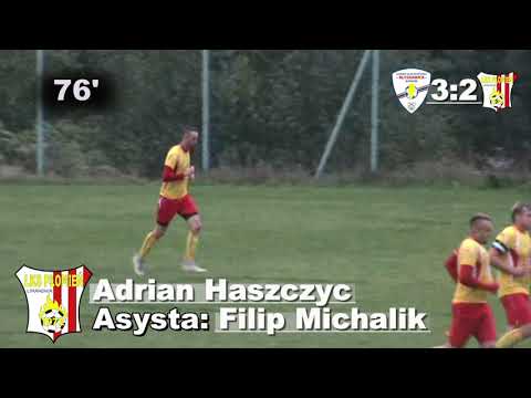 3:2 (76') Adrian Haszczyc: 8 kolejka A klasy Limanowskiej: Rupniów - Płomień (26.09.2020)