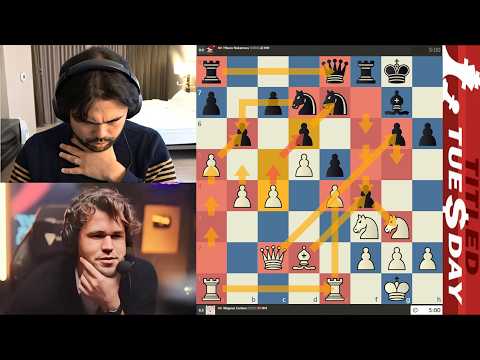TITLED TUESDAY! GM Magnus Carlsen vs GM Hikaru Nakamura