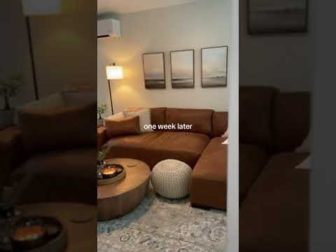 turning this 500 sq ft into a home 🤝 #homedecoration