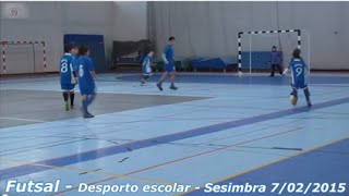 preview picture of video 'FUTSAL - Desporto Escolar em Sesimbra 7/02/2015'