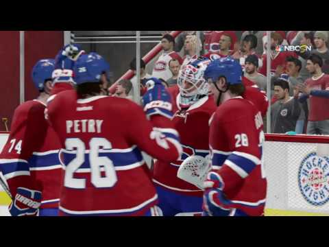 NHL® 17 Weber Canadiens scores OT winner against Nashville Predators