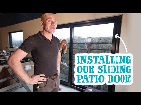 PATIO DOOR INSTALL & SEALING AROUND OUR WINDOWS | Foam v Wool