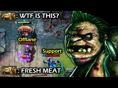 When they Pick PA support + Offlane antimage vs Pudge | Immortal Bracket
