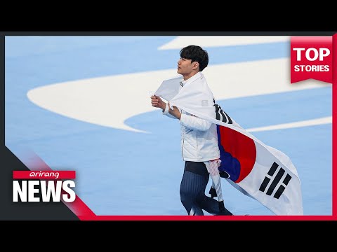 Speed skater Kim Min-seok wins bronze to bring home S. Korea's first medal of Beijing 2022