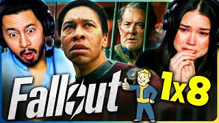 FALLOUT 1x8 SEASON FINALE The Beginning Reaction & Discussion! | Ella Purnell | Walton Goggins