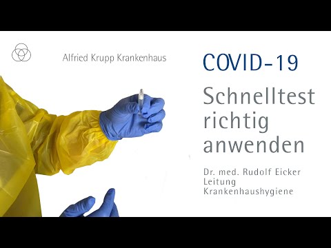 COVID-19: NADAL®-Antigen-Schnelltest richtig anwenden