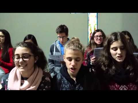 CoroCPSIria - Feliz Natal 2015 (Letra: CoroCPSIria, Música: Deolinda - Um contra o outro)