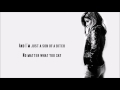 Lisa Marie Presley - S.O.B. (Lyrics)