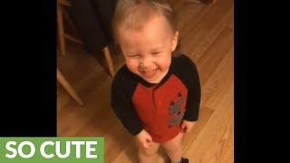 Baby has the most contagious laugh ever