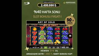 #grandpashabet I Art Of Gold I Yepyeni EGT (Amusnet) Oyunu