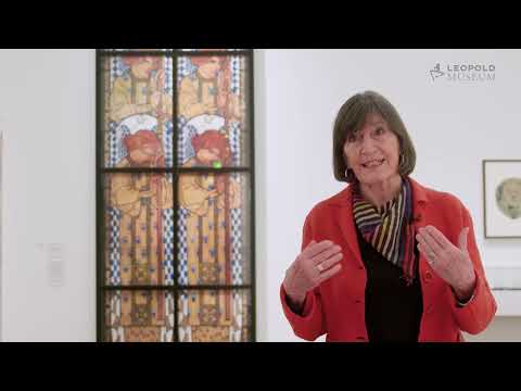 Kunstlieblinge | Koloman Moser, Entwurf für das Engelsfenster in der Wagner Kirche am Steinhof, 1905