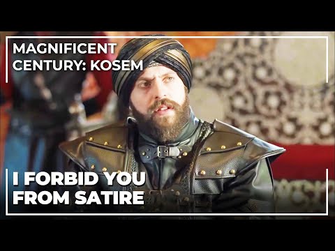 Sultan Murad Bans Satire For Nef'i | Magnificent Century: Kosem